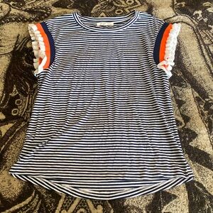 Short sleeve stripped shirt brand: copper key size: Medium